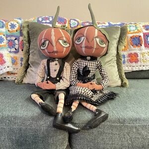 Joe Spencer Garfunkel Gretzy Pumpkin Head Gathered Traditions Gallerie Halloween